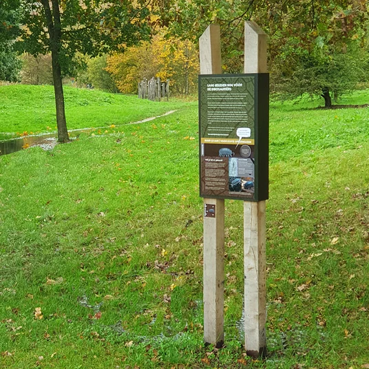 Startpunt van het Kruip en Sluippad.